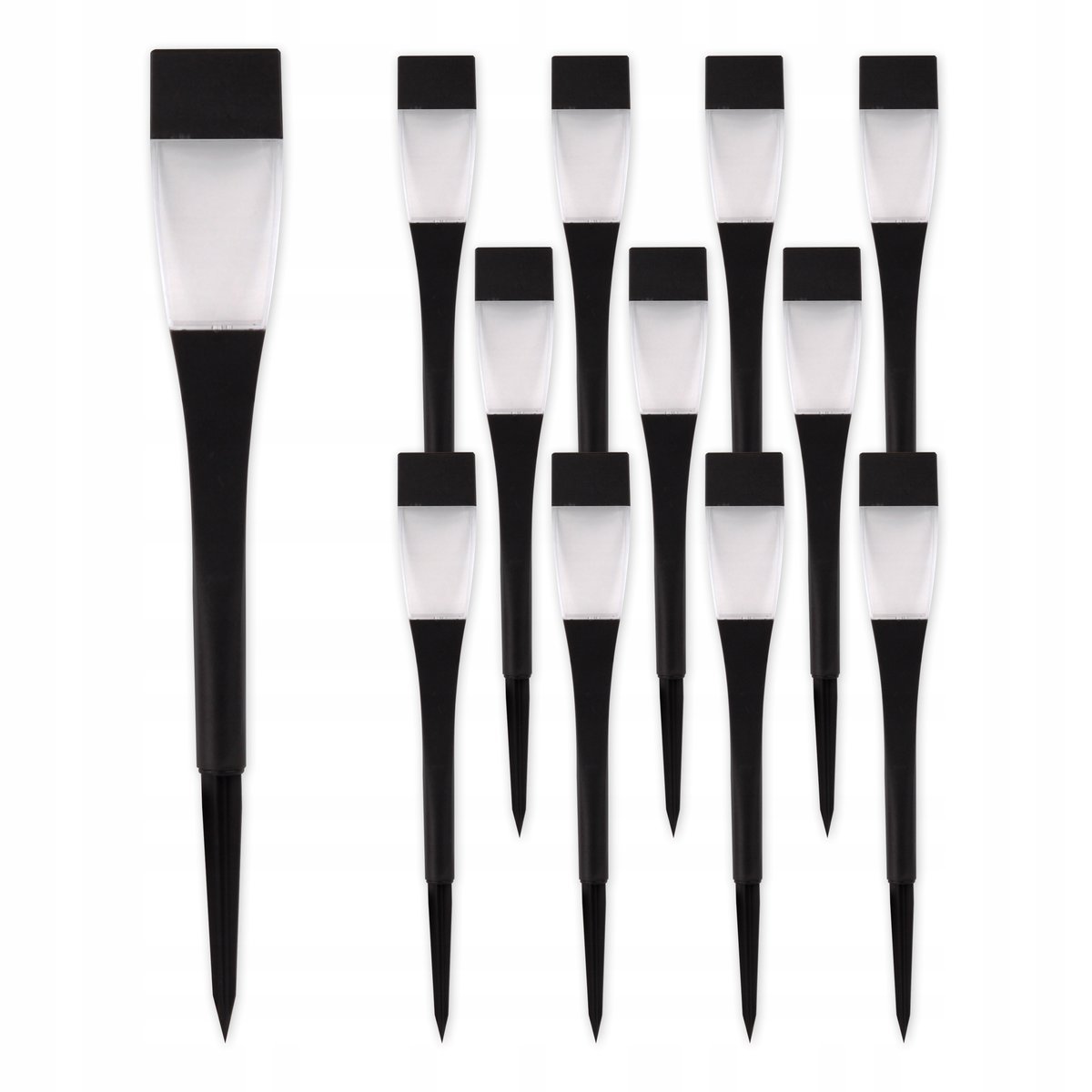 12x Lampa solarna LED WBIJANA czujnik zmierzchu