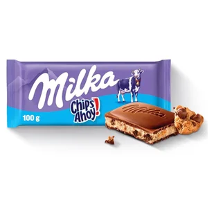 Milka Chips Ahoy 100g - Czekolada - miniaturka - grafika 1