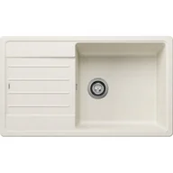 Zlewozmywaki - Zlewozmywak granitowy BLANCO Legra XL 6 S Silgranit Delikatny biały 527091 - miniaturka - grafika 1