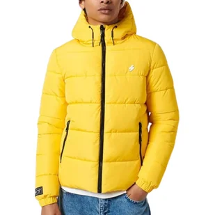 Kurtka męska Superdry zimowa puchowa z kapturem-M - Kurtki męskie - miniaturka - grafika 1