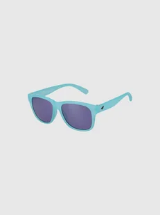4F Okulary przeciwsłoneczne z powłoką lustrzaną 4FJWSS25ASUNU066-48S Niebieski Roz. Uniwersalny - Okulary przeciwsłoneczne - miniaturka - grafika 1