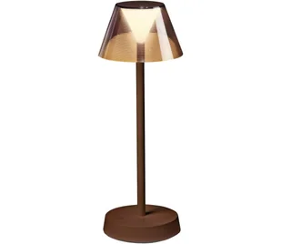 Ideal Lux - LED Ściemniana lampa dotykowa LOLITA LED/2,8W/5V IP54 brązowa - Lampy stojące - miniaturka - grafika 1