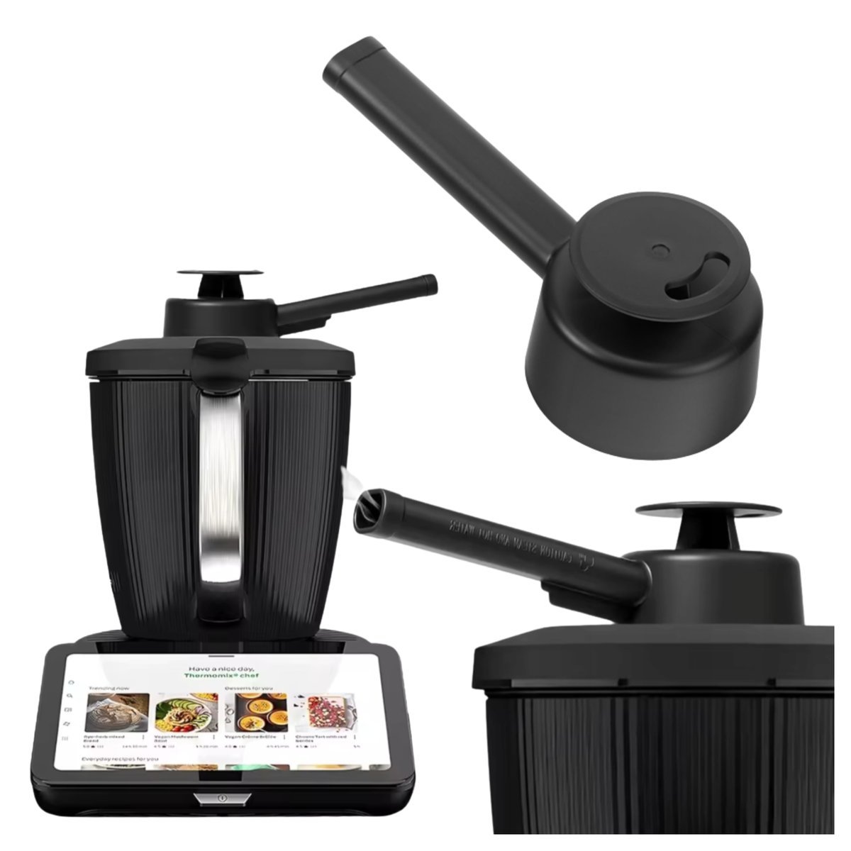 Nasadka na parę do Thermomix 7 TM7 Nasadka odprowadzająca parę Obrotowa TM7