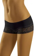 Majtki damskie - Wol-Bar Eco-Ho czarny XL Majtki szorty - miniaturka - grafika 1