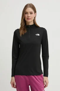 The North Face bluza sportowa Flex kolor czarny gładka NF0A8BRQJK31 - Bluzy damskie - miniaturka - grafika 1