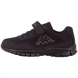 Kappa Unisex Follow Oc Sneaker buty dziecięce, czarny - 1116 Black Grey - 25 EU - Buty dla dziewczynek - miniaturka - grafika 1