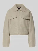 Kurtki damskie - Kurtka koszulowa o kroju regular fit z zamkiem błyskawicznym model ‘FORTUNEFREJ’ - miniaturka - grafika 1