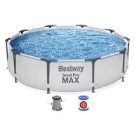 Baseny ogrodowe - Basen ogrodowy stelażowy, zestaw 9w1, Bestway, 305x76 cm - miniaturka - grafika 1