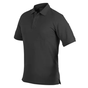Koszulka Polo Helikon-Tex UTL TopCool Lite Black - Odzież taktyczna i umundurowanie - miniaturka - grafika 1