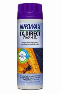 Akcesoria obuwnicze - Impregnat do odzieży Nikwax TX.Direct Wash-In 300 ml - grafika 1