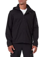 Kurtki męskie - CMP męska kurtka softshell, czarny, 50 - miniaturka - grafika 1