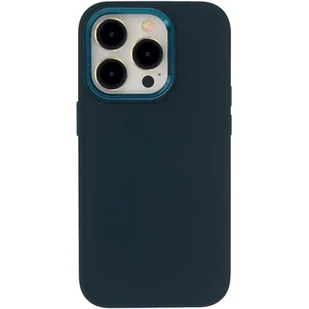 Etui TECTO SHIELD Satin Elegant do Apple iPhone 14 Pro Ciemno-niebieski - Etui i futerały do telefonów Etui TECTO SHIELD Satin Elegant do Apple iPhone 14 Pro Ciemno-niebieski - Etui i futerały do telefonów - miniaturka - grafika 1