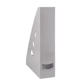 Pojemniki biurowe - OFFICE PRODUCTS Pojemnik na dokumenty OFFICE PRODUCTS, ażurowy, A4, szary 21215521-10 - miniaturka - grafika 1