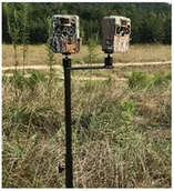 Akcesoria do monitoringu - Uchwyt terenowy Browning Field do montażu dwóch fotopułapek - miniaturka - grafika 1