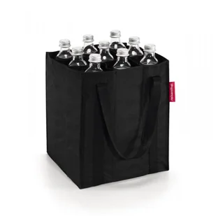 Torba na butelki REISENTHEL, czarny, 24x28x24 cm - Torby i wózki na zakupy Torba na butelki REISENTHEL, czarny, 24x28x24 cm - Torby i wózki na zakupy - miniaturka - grafika 1