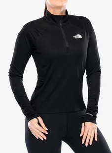 Bluza do biegania damska The North Face Sunriser 1/4 Zip - tnf black - Bluzy sportowe damskie - miniaturka - grafika 1