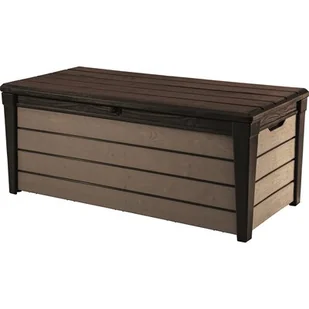 KETER Skrzynia ogrodowa Brushwood BOX 455l Kolor brąz BK-001401 + 20 zł na pierwsze zakupy BK-001401 - Skrzynki i torby narzędziowe - miniaturka - grafika 1