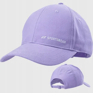 4F Czapka Z Daszkiem Damska Strapback Ss24 - Czapki i chusty sportowe męskie - miniaturka - grafika 1