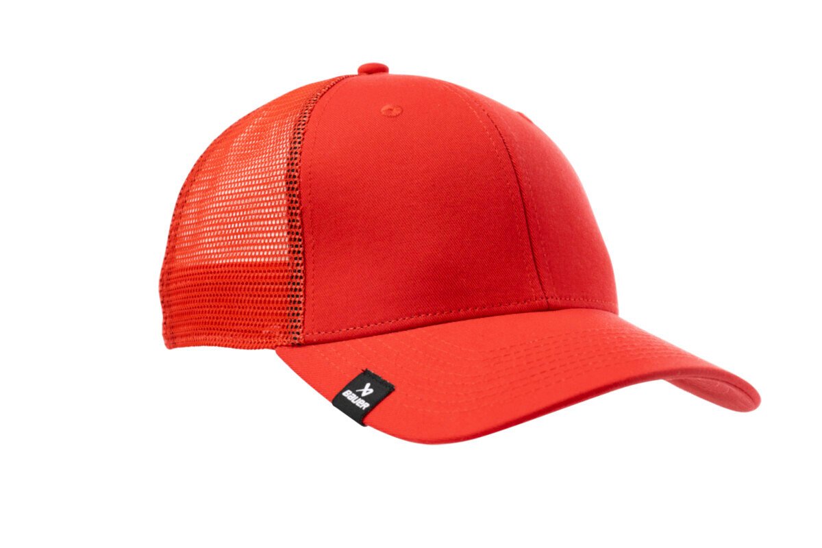 Czapka baseballowa Bauer Team Mesh Snapback Red