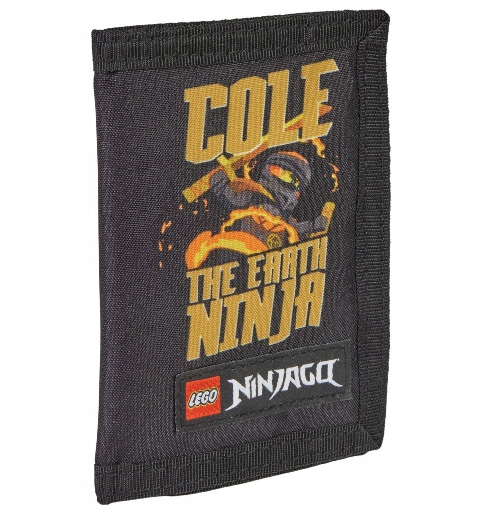 LEGO Ninjago Wallet Czarne One size 20288-2513