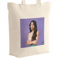 Torby i wózki na zakupy - Torba bawełniana na zakupy z dnem 42x38x10 Olivia Rodrigo SOUR - miniaturka - grafika 1