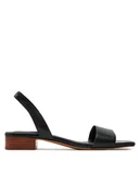 Sandały damskie - Aldo Sandały Dorenna 13578728 Czarny - miniaturka - grafika 1