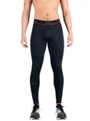 Kalesony - Leginsy sportowe długie męskie 2w1 SAXX KINETIC  Tight - czarne - miniaturka - grafika 1