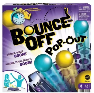Mattel, Bounce-Off Pop-Out - Gry planszowe - miniaturka - grafika 2