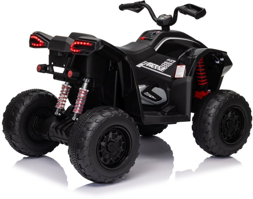 Pojazd Quad Fast Wheel na akumulator 4 x 35W Czarny EDUKAMP