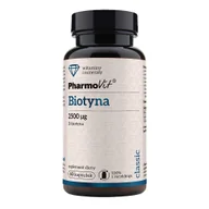 Włosy, skóra, paznokcie - Pharmovit Biotyna, suplement diety, Pharmovit, 60 kaps. PHARMOVIT5 - miniaturka - grafika 1