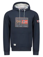 Bluzy męskie - Geographical Norway Bluza "Gofoten" w kolorze granatowym - miniaturka - grafika 1