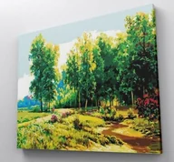 Malowanie po numerach - Przechadzka do lasu - Malowanie po numerach 50x40 - miniaturka - grafika 1