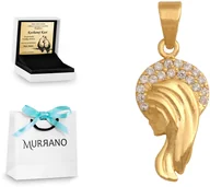 Dewocjonalia - Złoty medalik 585 PREZENT GRAWER PUDEŁKO - miniaturka - grafika 1