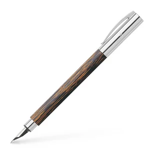 Faber-Castell, Pióro wieczne Ambition M, drewniany - Pióra wieczne - miniaturka - grafika 1