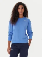 Bluzy damskie - Kappa Bluza Logo Fekka 371M5EW Niebieski Regular Fit - miniaturka - grafika 1