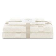 Ręczniki - AmeliaHome, Ręcznik Avium kremowy 30x50+50x90+70x130 - miniaturka - grafika 1