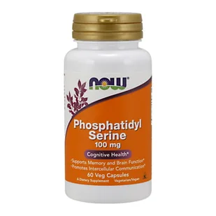 Now Foods NOW Phosphatidyl Serine 100mg 60vegcaps - Witaminy i minerały - miniaturka - grafika 1