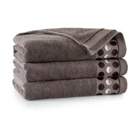 Ręczniki - Zwoltex Ręcznik bawełniany brązowy 9242BH 9242BH SAM 50x90 - miniaturka - grafika 1