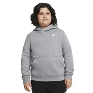 Bluzy męskie - Nike Męska bluza z kapturem B NSW Po Club - miniaturka - grafika 1