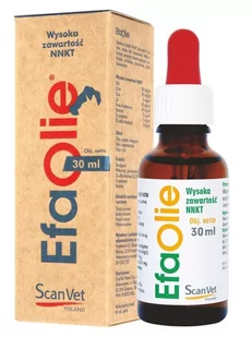 ScanVet EfaOlie - źródło NNKT dla psów i kotów objętość 30 ml - Suplementy i witaminy dla psów - miniaturka - grafika 1