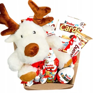 Zestaw prezentowy Kosz prezentowy Prezent na Święta, Mikołaja pod Choinkę - Zestawy upominkowe - miniaturka - grafika 1