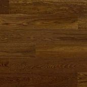 Panele podłogowe - BARLINEK deska trójwarstwowa Dąb Brąz 1-lamelowa szczotkowana lakier matowy brązowy 14 mm - miniaturka - grafika 1