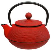 Dzbanki i imbryki - Secret de Gourmet Dzbanek do parzenia herbaty z sitkiem 600 ml kolor czerwony 140617 - miniaturka - grafika 1