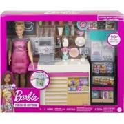 Akcesoria dla lalek - Mattel Barbie Kawiarenka zestaw GMW03 p3 - miniaturka - grafika 1