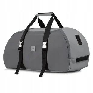 James Hawk Sport Bag Stone Torba i plecak treningowy 2w1 w kolorze szarym - Torebki damskie - miniaturka - grafika 1