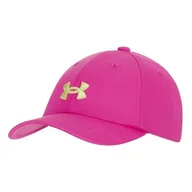 Czapki damskie - Czapka z daszkiem Under Armour Blitzing Jr 1376712 (kolor Różowy) - miniaturka - grafika 1