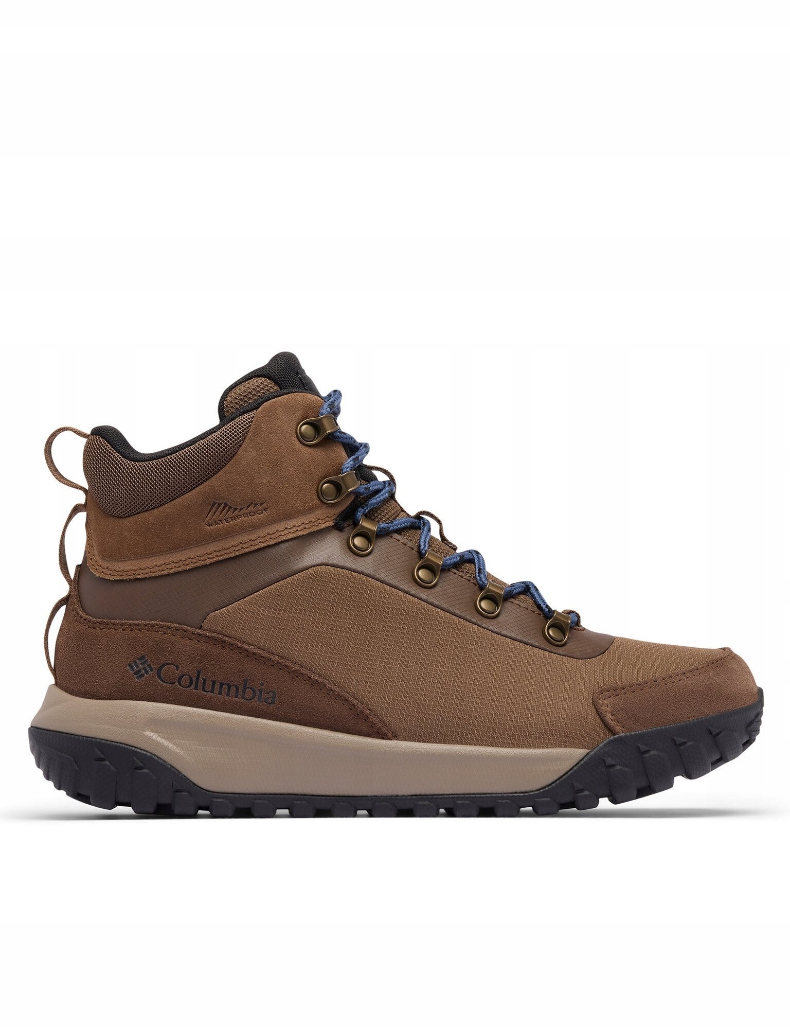 Buty trekkingowe męskie Columbia Burnsider WP Brązowe 43 2128821202