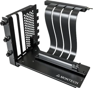 Vertikales GPU Mounting Kit, PCIe 4.0 Riser-Kabelschwarz, 20cm - Akcesoria do komputerów stacjonarnych - miniaturka - grafika 1