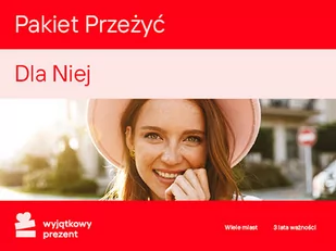 Pakiet Przeżyć dla Niej - Wyjątkowy Prezent - kod - Kody i doładowania cyfrowe - miniaturka - grafika 1