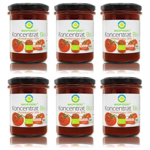 Bio Food Koncentrat pomidorowy 30% zgrzewka 6 x 200 g Bio - Koncentraty warzywne, przeciery - miniaturka - grafika 1